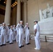MA2 Miller, MA3 Cox reenlistment ceremony
