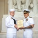MA2 Miller, MA3 Cox reenlistment ceremony