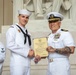 MA2 Miller, MA3 Cox reenlistment ceremony