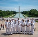 MA2 Miller, MA3 Cox reenlistment ceremony