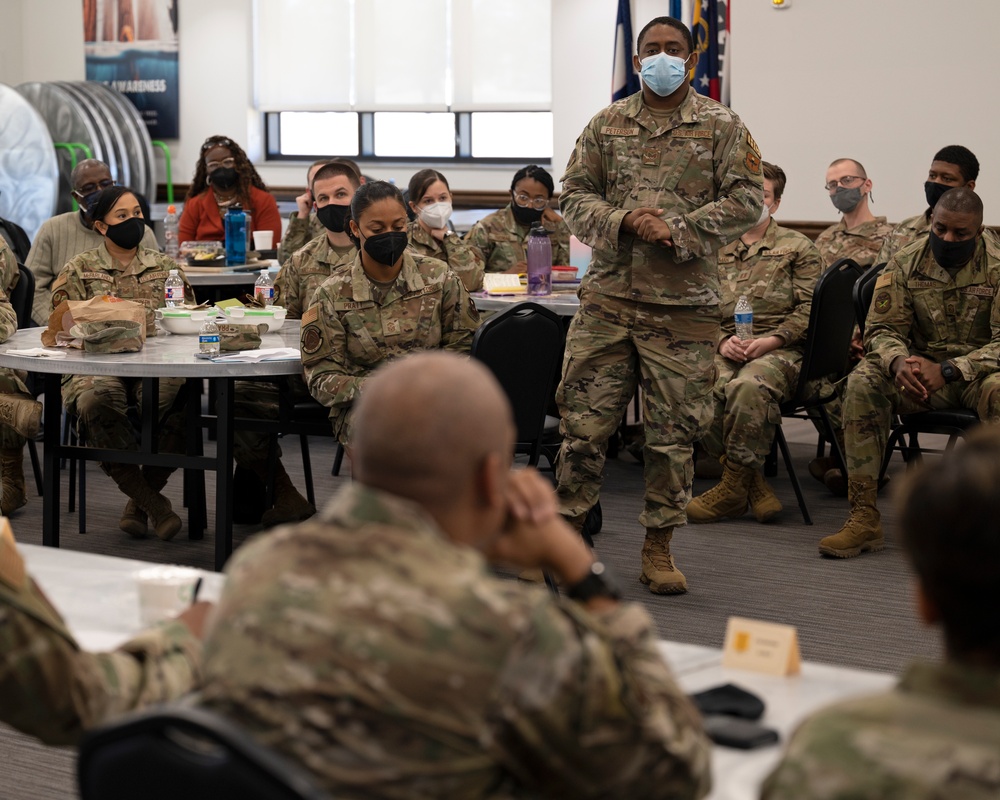 Brigadier General Adams promotes D&amp;I at Goodfellow