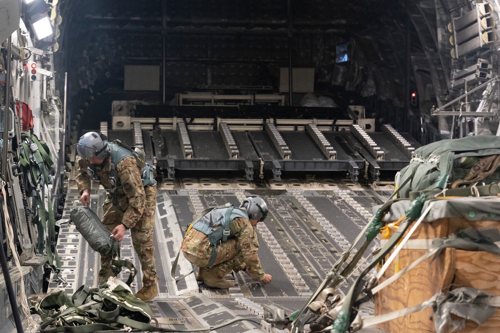 14th AS conducts local airdrop training