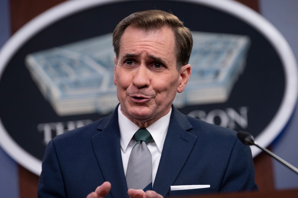 Pentagon Spokesman Holds Press Briefing