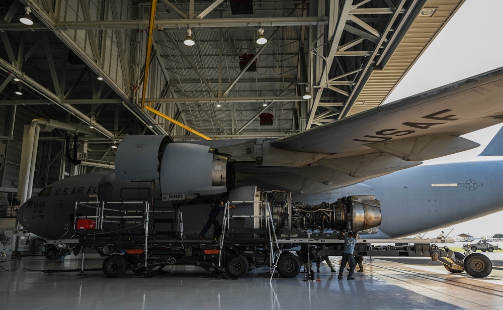 TFI C-17 engine replacement