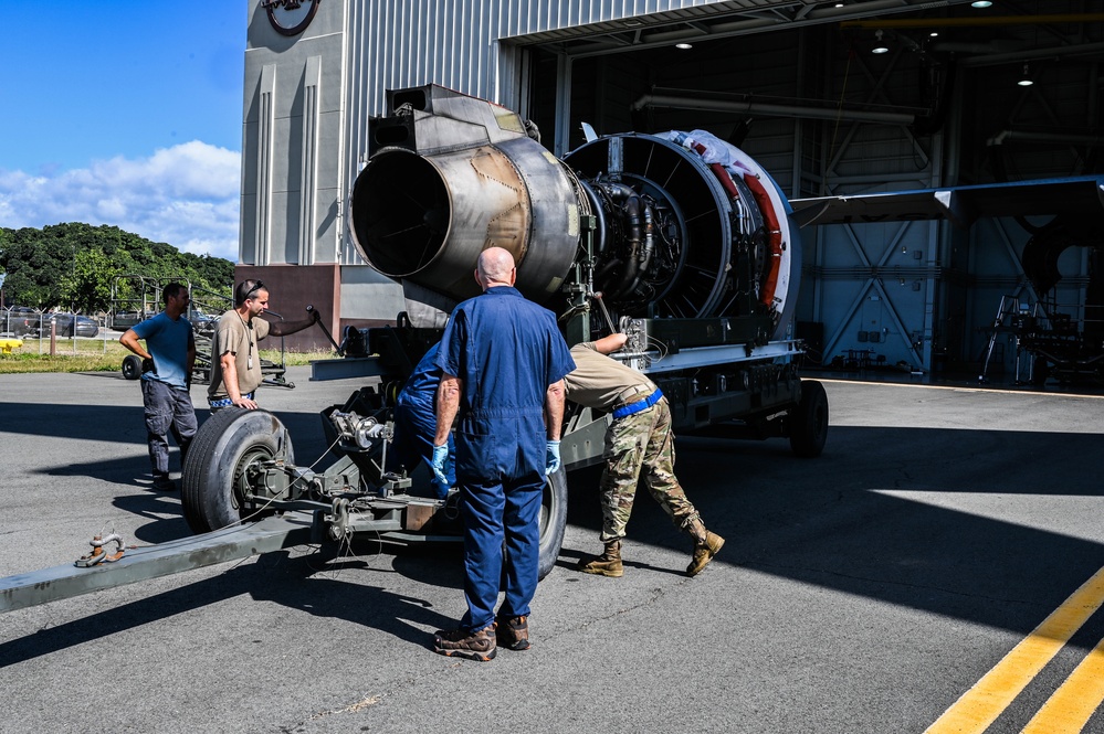 TFI C-17 engine replacement