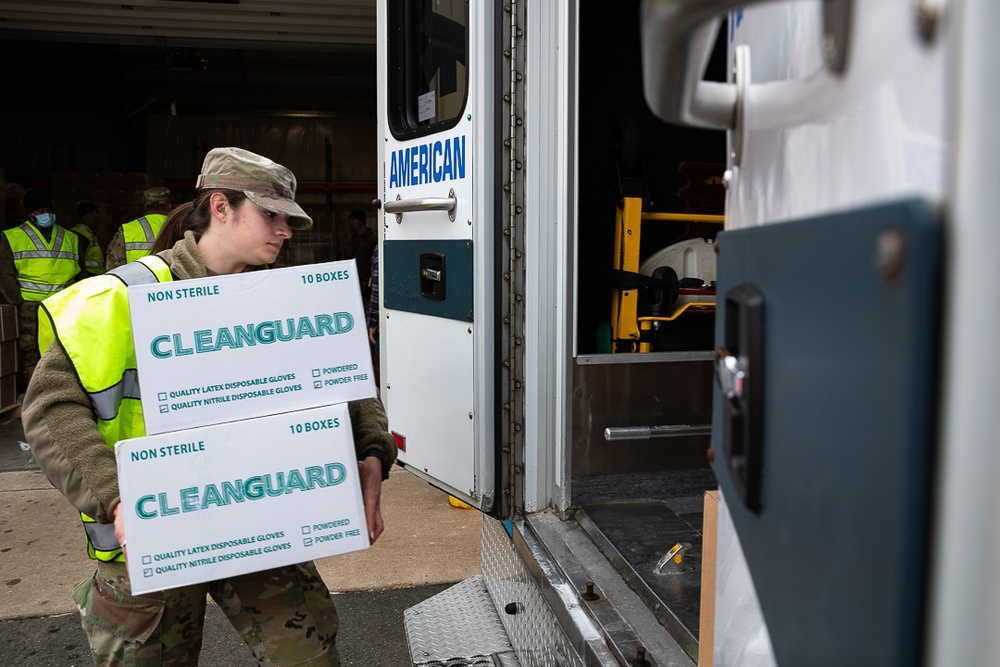 Connecticut National Guard aid Department of Public Health