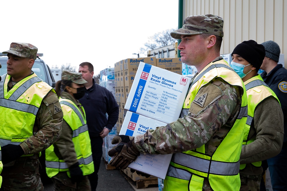 Connecticut National Guard aid Department of Public Health