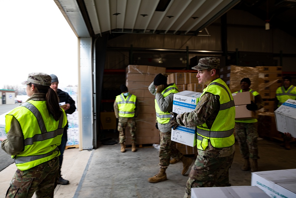 Connecticut National Guard aid Department of Public Health