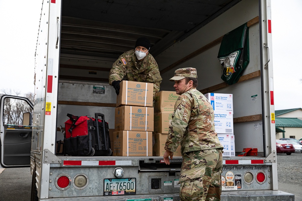 Connecticut National Guard aid Department of Public Health