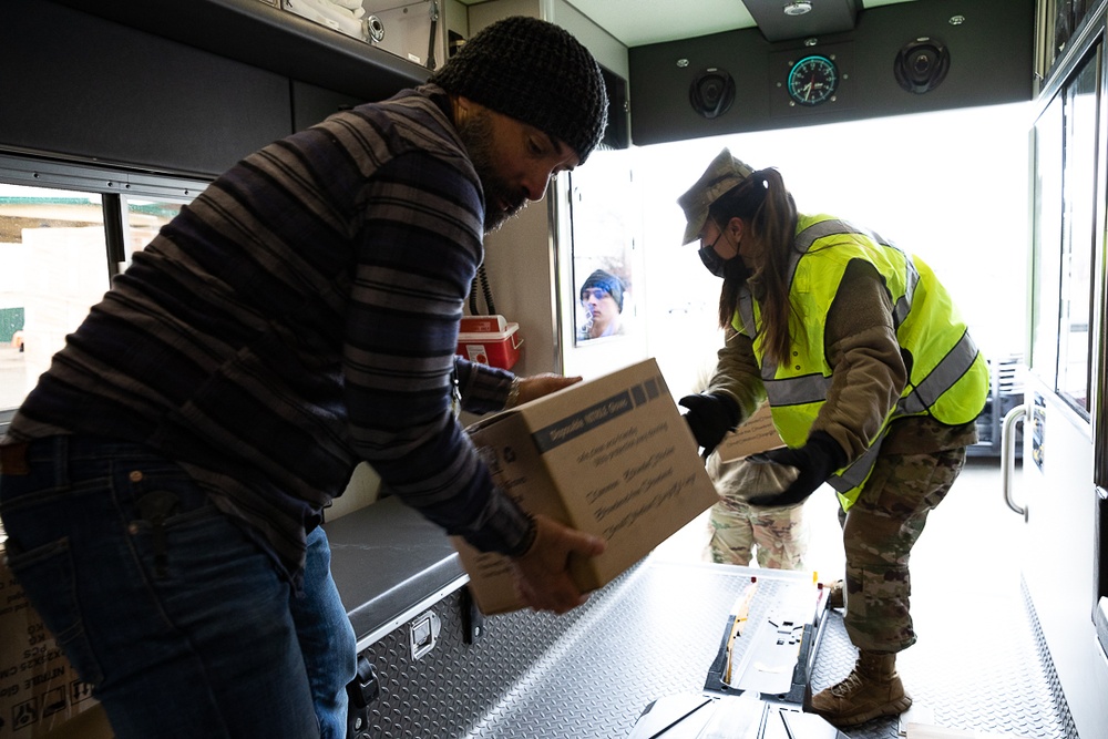 Connecticut National Guard aid Department of Public Health