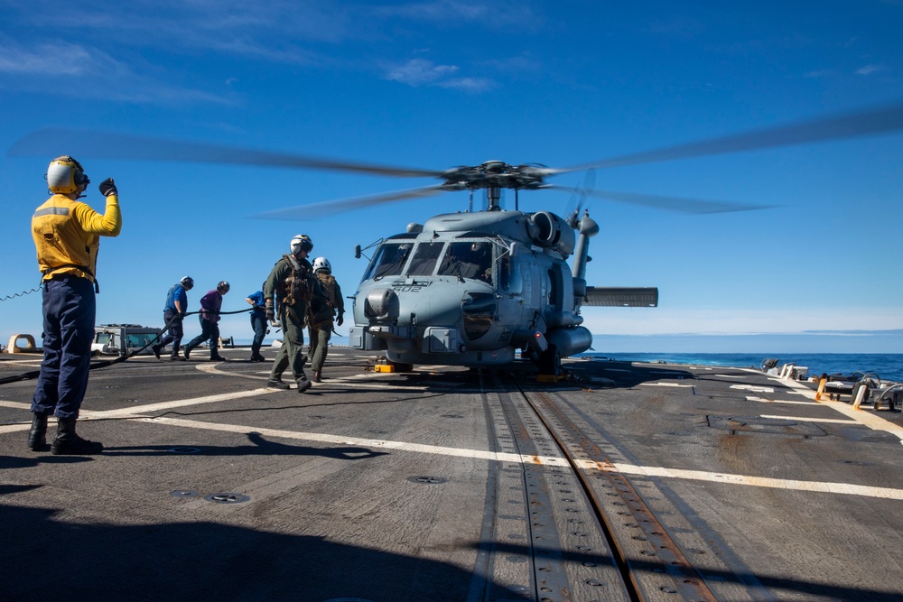 DVIDS - Images - USS Forest Sherman Flight Operations