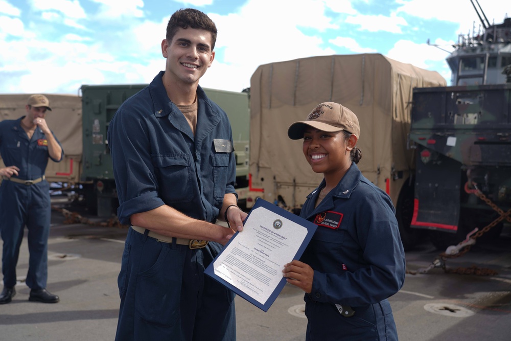 USS PEARL HARBOR PUBLIC AFFAIRS