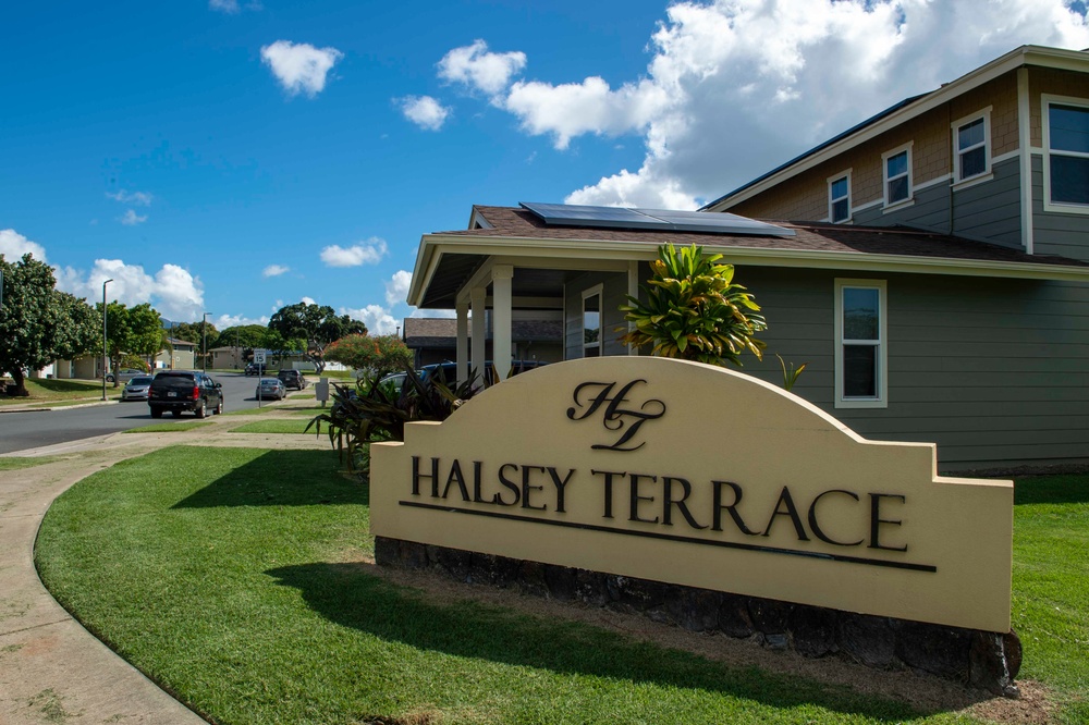 Halsey Terrace Community Sign (Zone F2)