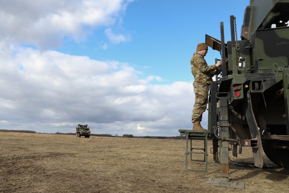 NATO air defenders train together in Poland for Exercise Saber Strike 22