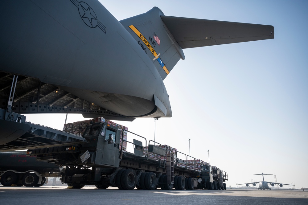 DVIDS - Images - 816th EAS transports supplies forward [Image 3 of 11]