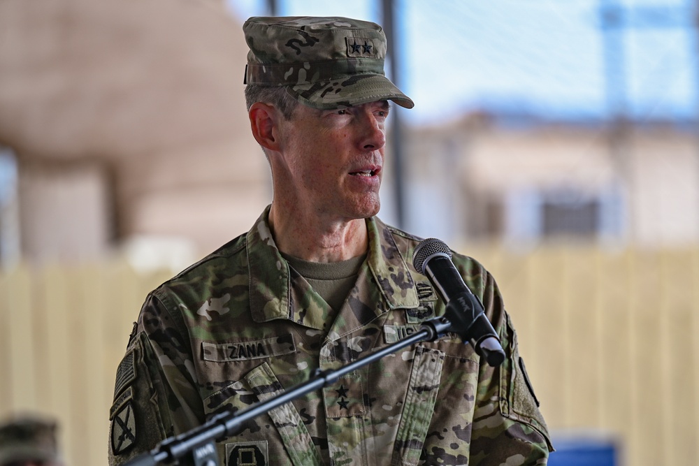 Horn of Africa transfers command responsibility from one National Guard MEB to another