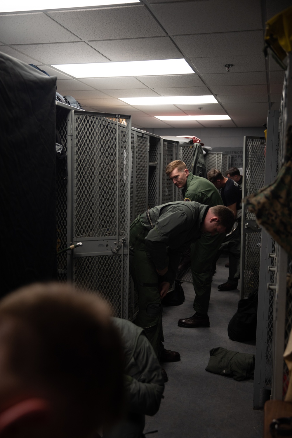 Marine Fighter Attack Squadron 312 Exercise Cold Response Departure