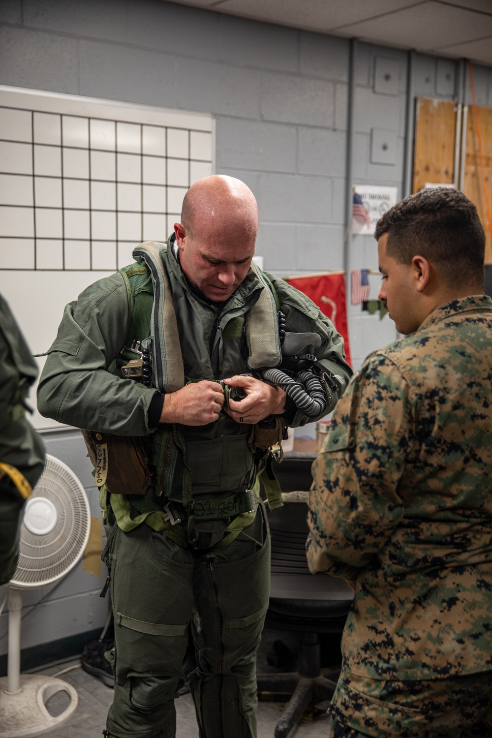 Marine Fighter Attack Squadron 312 Exercise Cold Response Departure