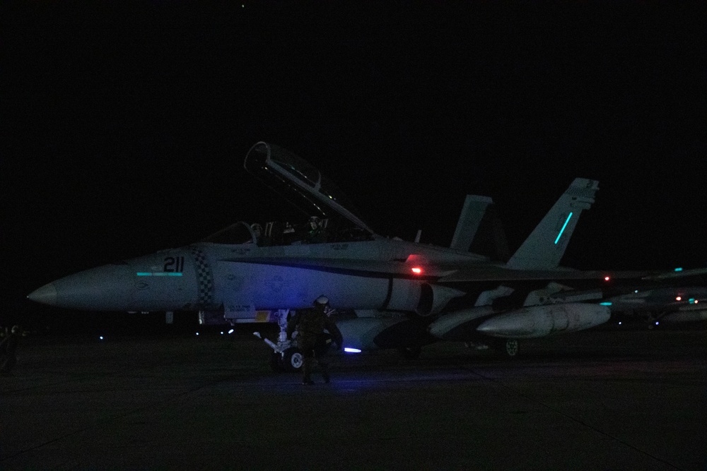 Marine Fighter Attack Squadron 312 Exercise Cold Response Departure