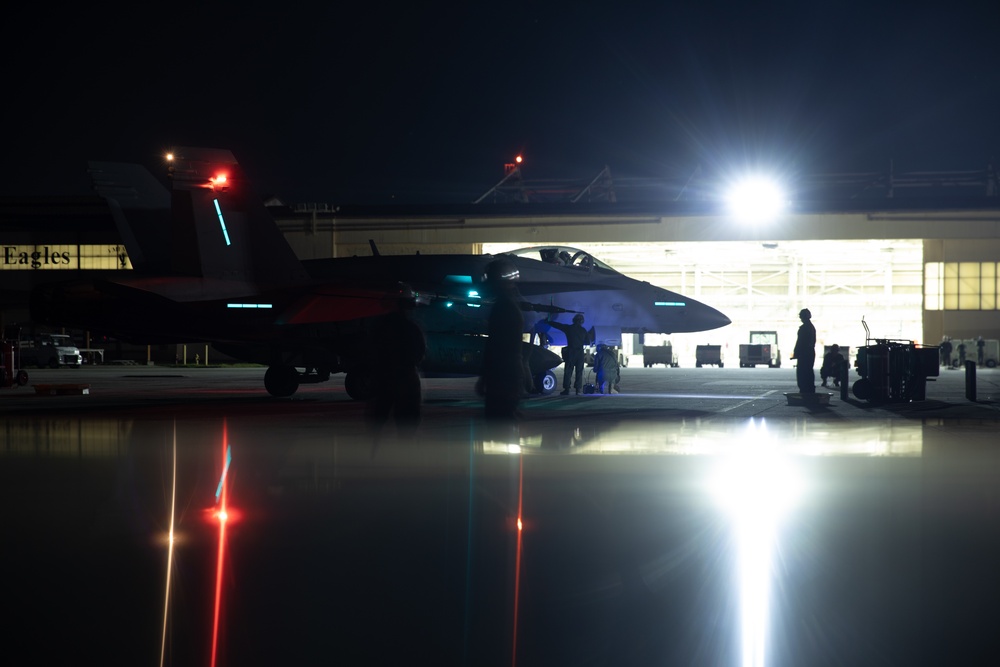 Marine Fighter Attack Squadron 312 Exercise Cold Response Departure