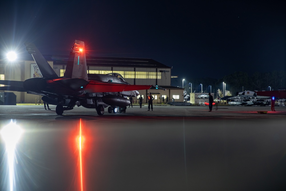 Marine Fighter Attack Squadron 312 Exercise Cold Response Departure