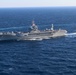 USS Mount Whitney Departs Gaeta, Italy