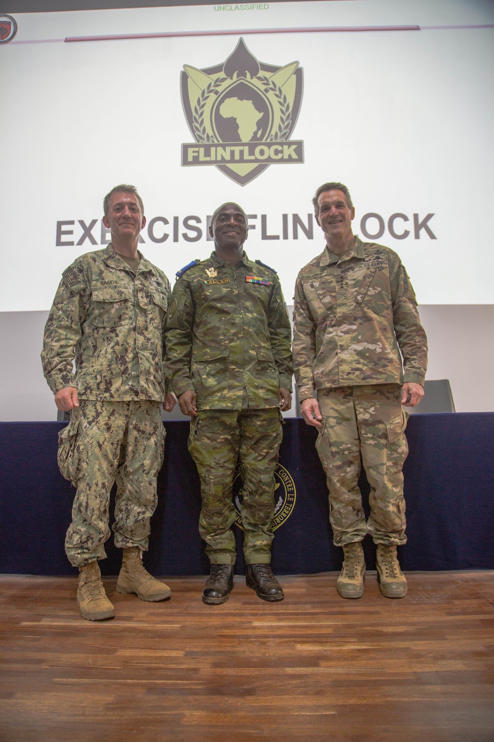 Côte d'Ivoire- U.S. Army Gen. Richard D. Clarke Visit