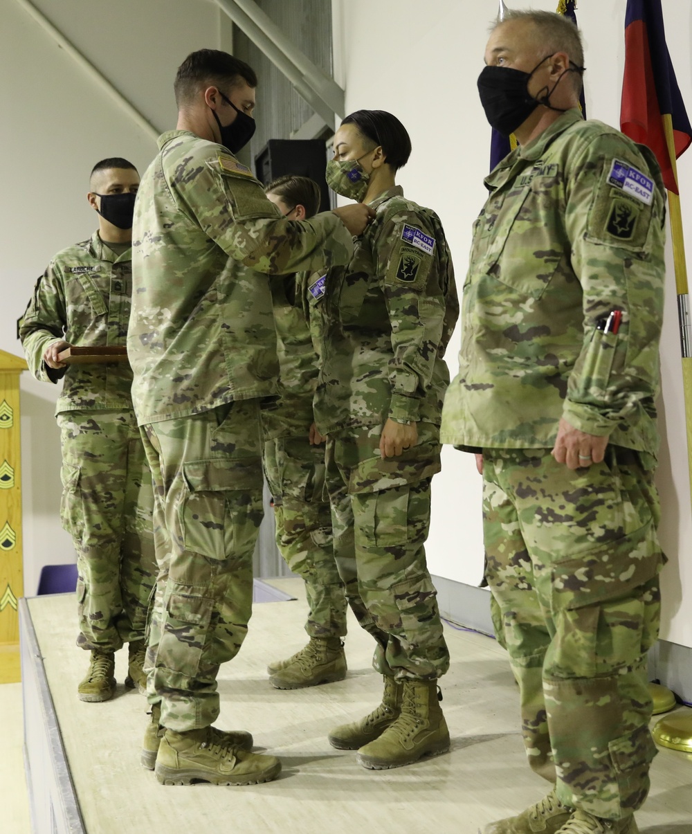 KFOR29 Awards Ceremony for Task Force Alpine