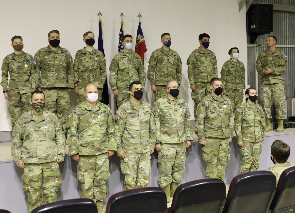 KFOR29 Awards Ceremony for Task Force Alpine