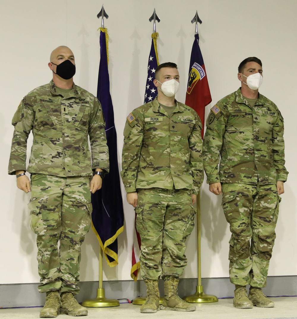 KFOR29 Awards Ceremony for Task Force Alpine