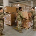 Paratroopers assist USAID with delivery of humanitarian assistance items