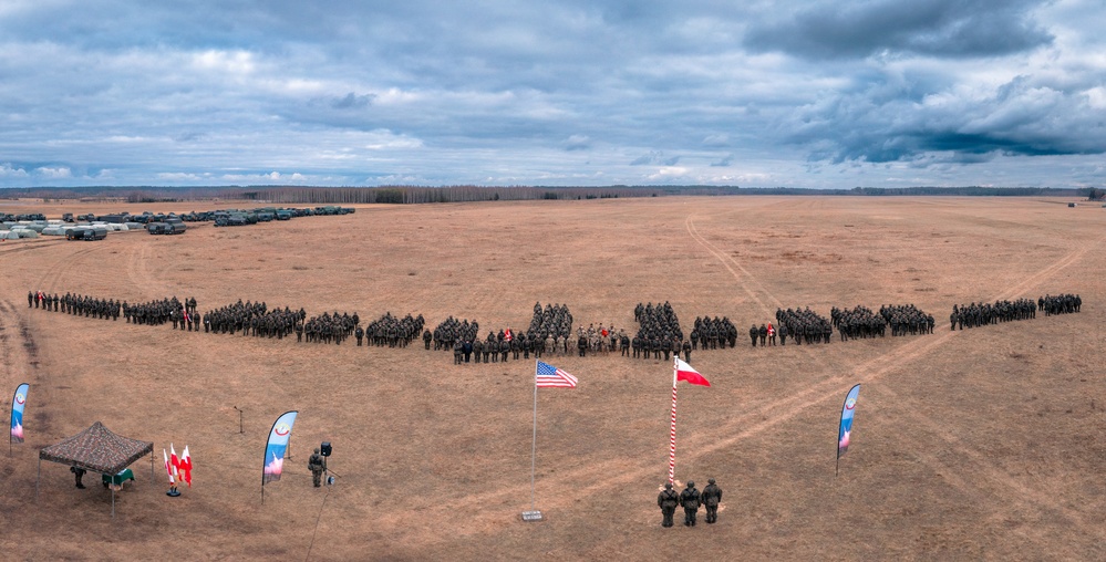 NATO air defenders train together in Poland for exercise Saber Strike