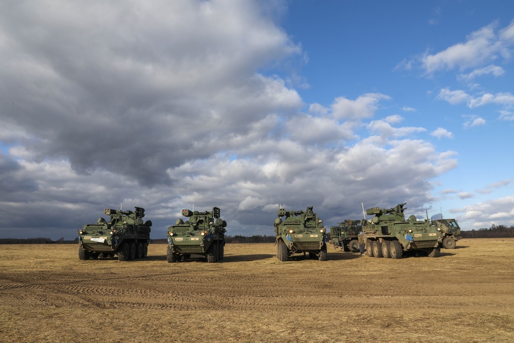 NATO air defenders train together in Poland for exercise Saber Strike