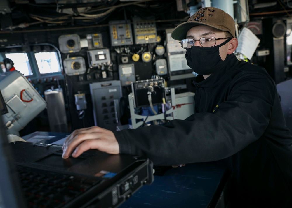 USS Porter (DDG 78) Underway