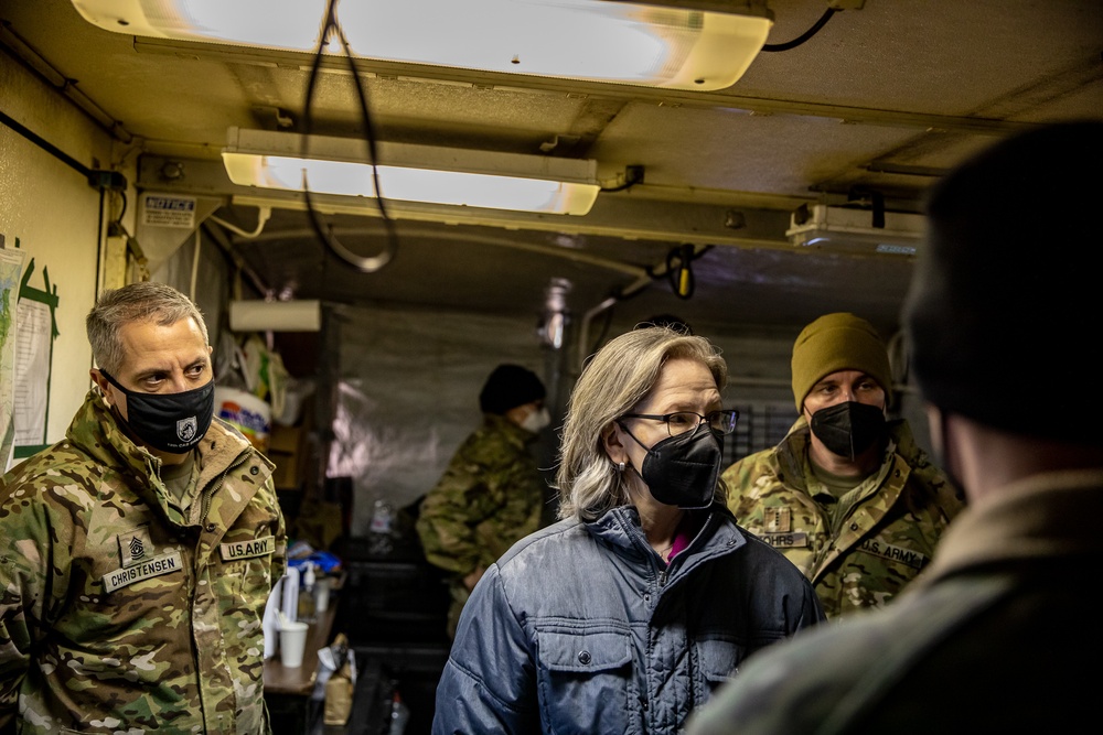 Deputy Chief of Mission to U.S. Embassy Riga visits the 1-3rd Attack Battalion