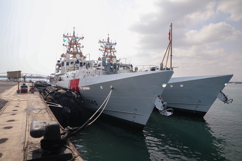 U.S. Coast Guard Cutters visit Djibouti