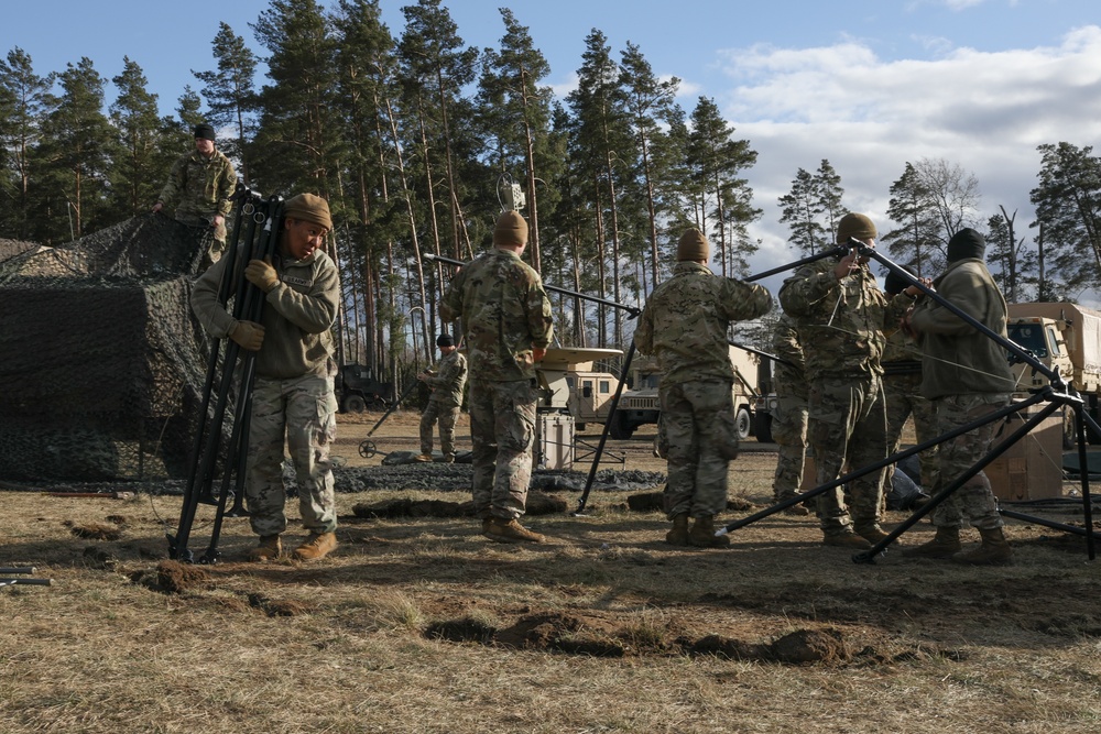 NATO air defenders train together in Poland for Exercise Saber Strike 22