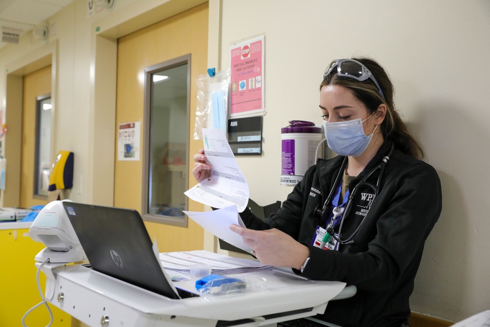 U.S. Air Force Medical Team Continue Patient Care at Signature Healthcare Brockton Hospital