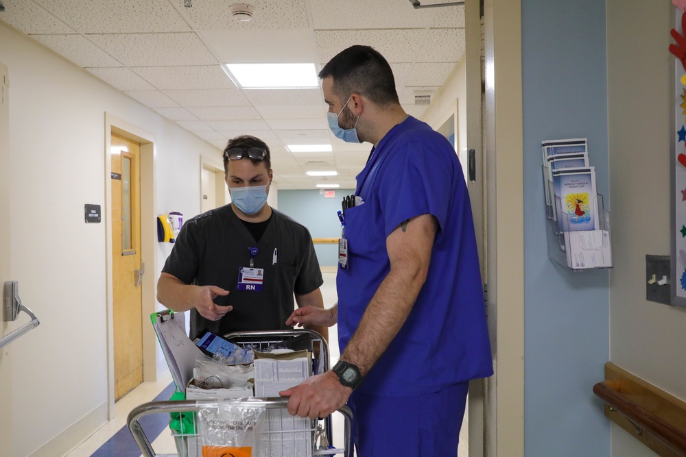 U.S. Air Force Medical Team Continue Patient Care at Signature Healthcare Brockton Hospital