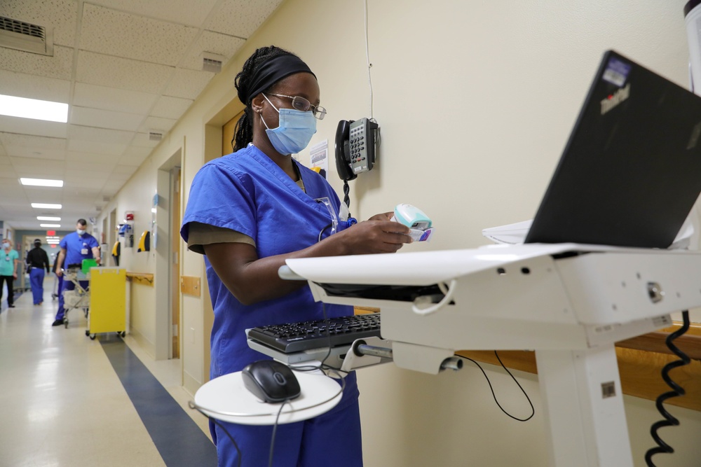 U.S. Air Force Medical Team Continue Patient Care at Signature Healthcare Brockton Hospital