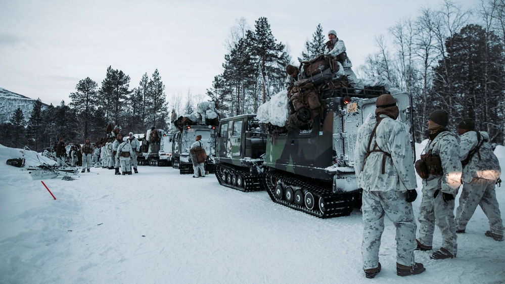 3rd Battalion, 6th Marines Conduct Cold Weather Training