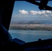 91st Air Refueling Squadron preforms Grand Prix flyover