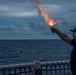USCGC Stratton crew conduct pyrotechnic training