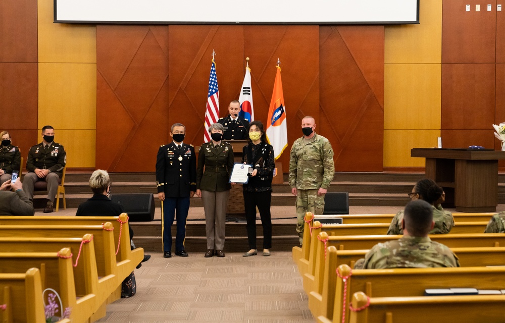 Chaplain Col. Moon Kim Retirement Ceremony