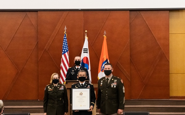 Chaplain Col. Moon Kim Retirement Ceremony