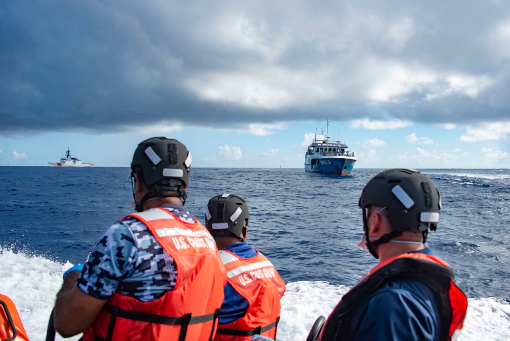 USCGC Stratton crew, Fijian partners conduct IUUF Operations