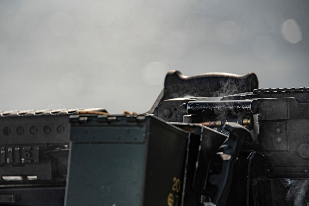 USCGC Stratton crew conduct gunnery exercise