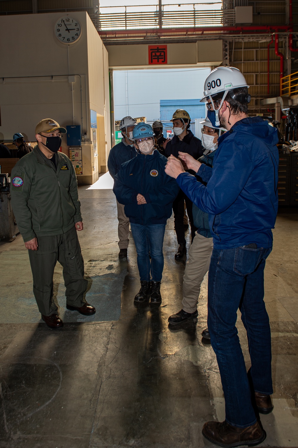 USS Ronald Reagan (CVN 76) CO Warehouse Tour