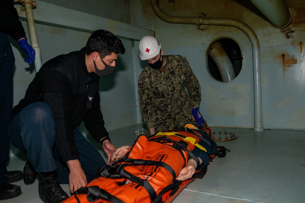 USS Ronald Reagan (CVN 76) Deep Extraction Drill