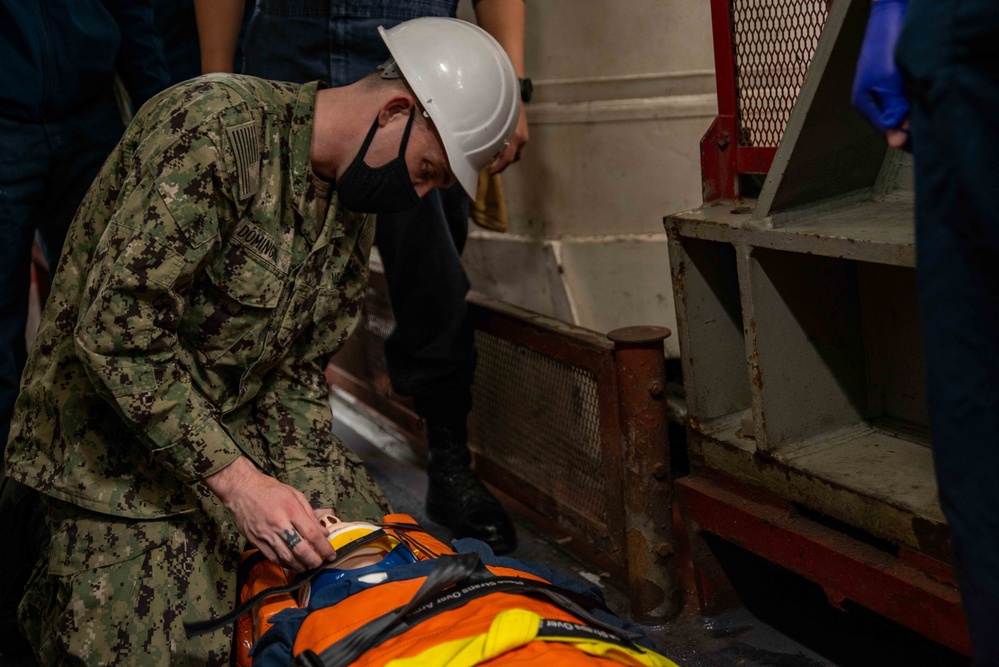 USS Ronald Reagan (CVN 76) Deep Extraction Drill